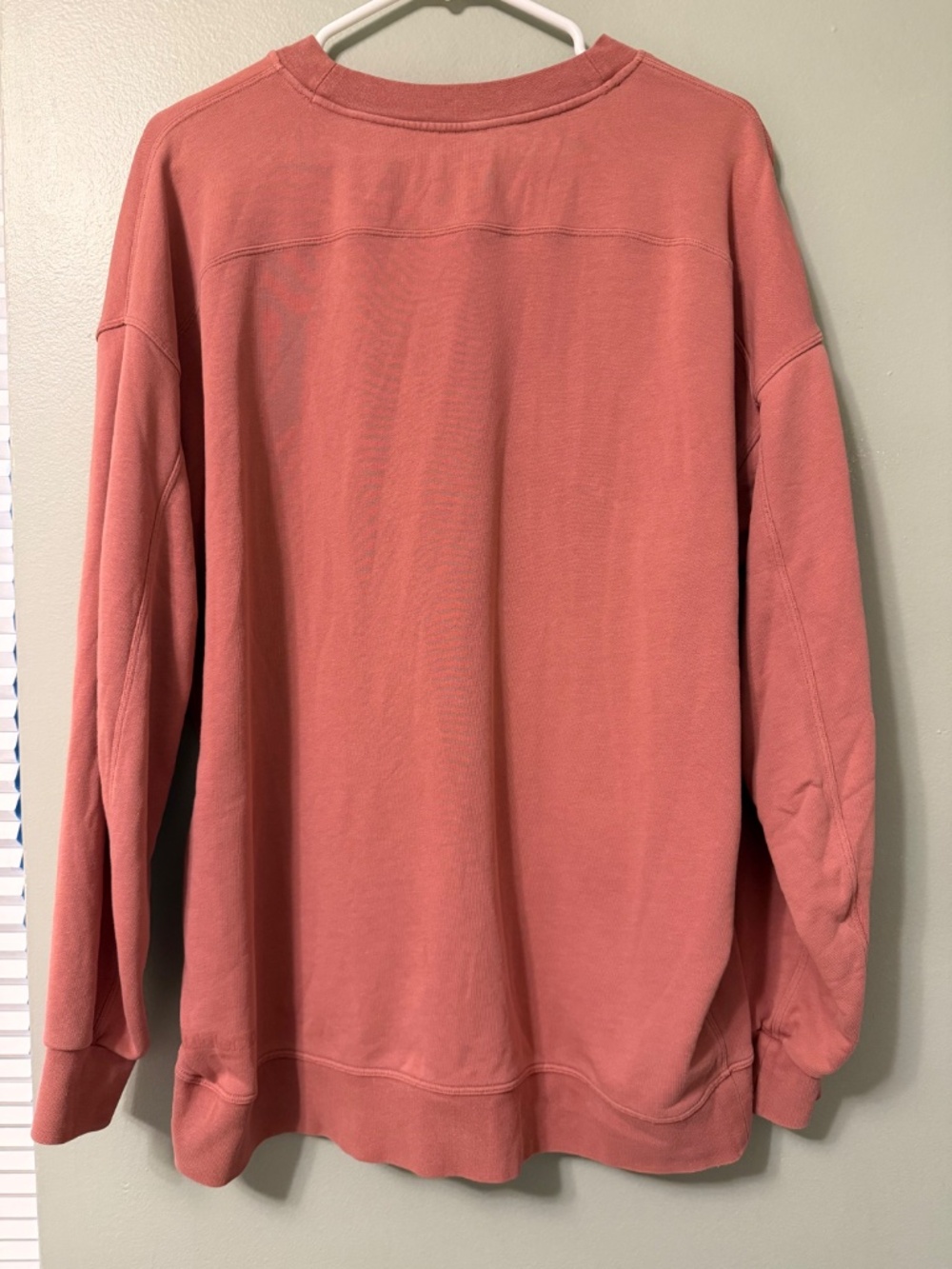 LULULEMON Perfectly Oversized Crew Brier Rose Pink Women’s Size 10 - Picture 5 of 6